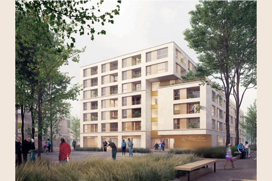 A Dijon, la future résidence « Les Villages d’Or » sera raccordée au réseau de chaleur urbain SODIEN !